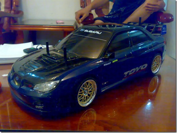 Subaru RC Drift