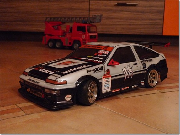 RC drift Toyota