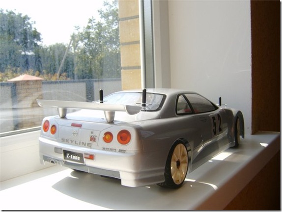 RC drift Nissan skyline R34