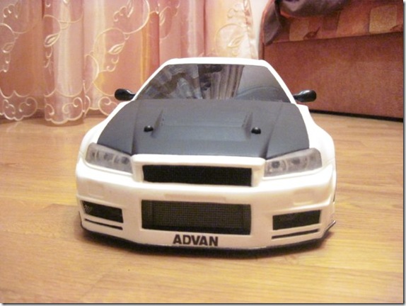 RC drift Nissan Skyline R34