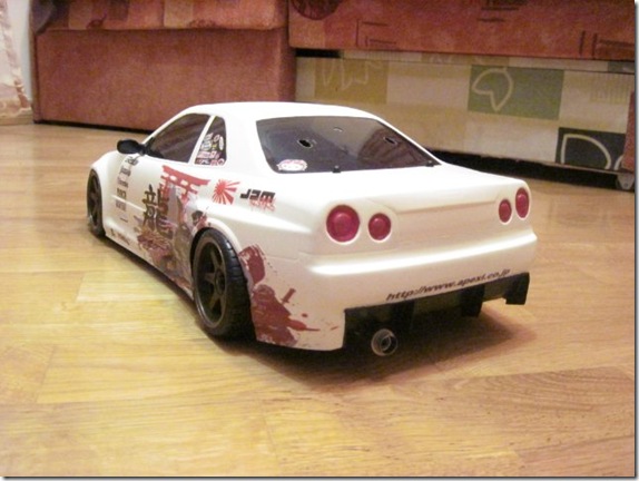 RC drift Nissan Skyline R34