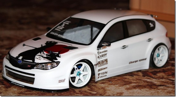 RC Drift Subaru WRX STI 08