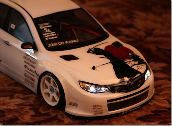 RC Drift Subaru WRX STI 08