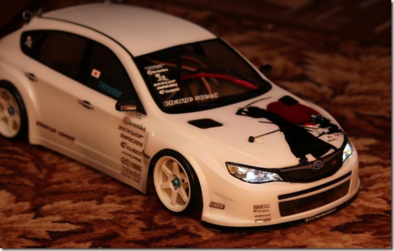 RC Drift Subaru WRX STI 08