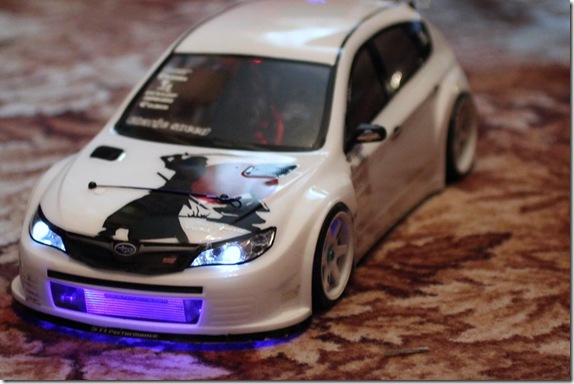 RC Drift Subaru WRX STI 08