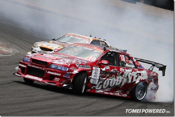 Toyota Chaser JZX100 Takahashi Kuniaki на D1GP 2010