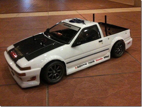 AE86 pickup truck.