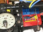 Traxxas MaxG старая фотка, виден регуль,
