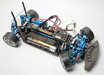 TT01 
- 3Racing conv. kit 
- CS 
- БК YeahRacing 11T 
- обгонка 
- гироскоп