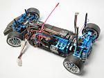 TT01 
- 3Racing conv. kit 
- CS 
- БК YeahRacing 11T 
- обгонка 
- гироскоп